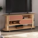 Ver imagem 1 de Rack para Tv até 65 Polegadas Ciclo 2 Portas Naturale/terracota - Pnr Móveis