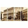 Quadro Centro De Porto Alegre Em 1880 Decorativo 130X65 - 1
