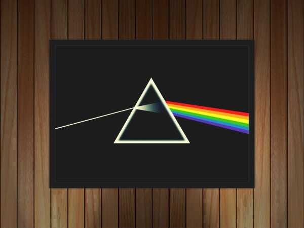 Quadro Decorativo Banda Rock Pink Floyd Salas Quartos Decorações Com ...
