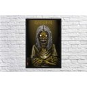 Ver imagem 3 de Quadro Decorativo Iron Maiden Heavy Metal Eddie Rock Salas Quartos Decorações Com Moldura G10