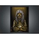 Ver imagem 4 de Quadro Decorativo Iron Maiden Heavy Metal Eddie Rock Salas Quartos Decorações Com Moldura G10