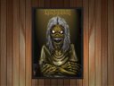 Ver imagem 2 de Quadro Decorativo Iron Maiden Heavy Metal Eddie Rock Salas Quartos Decorações Com Moldura G10