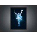 Ver imagem 2 de Quadro Decorativo Michael Jackson Pop Salas Quartos Decorações Com Moldura