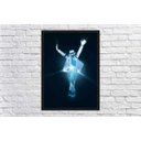 Ver imagem 4 de Quadro Decorativo Michael Jackson Pop Salas Quartos Decorações Com Moldura