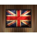 Ver imagem 3 de Quadro Decorativo Bandeira Da Inglaterra Salas Quartos Decorações Com Moldura