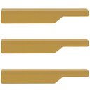 Ver imagem 1 de Kit 3 Puxadores Esquerdos Dourado Aço Carbono Organize Masutti 18cm Móveis Armário Porta Cozinha