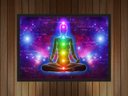 Ver imagem 2 de Quadro Decorativo Buda Budismo Religiosidade Chácras Decorações Com Moldura G01