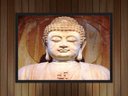 Ver imagem 2 de Quadro Decorativo Buda Budismo Religiosidade Chácras Decorações Com Moldura G02