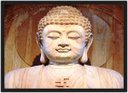 Ver imagem 1 de Quadro Decorativo Buda Budismo Religiosidade Chácras Decorações Com Moldura G02