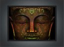 Ver imagem 2 de Quadro Decorativo Buda Budismo Religiosidade Chácras Decorações Com Moldura G03
