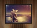 Ver imagem 2 de Quadro Decorativo Buda Budismo Religiosidade Chácras Decorações Com Moldura G04