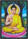 Ver imagem 1 de Quadro Decorativo Buda Budismo Religiosidade Chácras Decorações Com Moldura G05