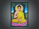 Ver imagem 3 de Quadro Decorativo Buda Budismo Religiosidade Chácras Decorações Com Moldura G05