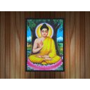 Ver imagem 2 de Quadro Decorativo Buda Budismo Religiosidade Chácras Decorações Com Moldura G05