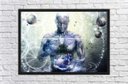 Ver imagem 3 de Quadro Decorativo Buda Budismo Religiosidade Chácras Decorações Com Moldura G08