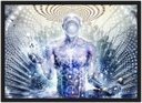 Ver imagem 1 de Quadro Decorativo Buda Budismo Religiosidade Chácras Decorações Com Moldura G09