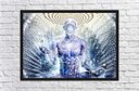 Ver imagem 2 de Quadro Decorativo Buda Budismo Religiosidade Chácras Decorações Com Moldura G09