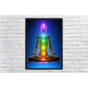 Ver imagem 3 de Quadro Decorativo Buda Budismo Religiosidade Chácras Decorações Com Moldura G11