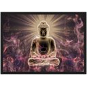 Ver imagem 1 de Quadro Decorativo Buda Budismo Religiosidade Chácras Decorações Com Moldura G12
