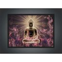 Ver imagem 2 de Quadro Decorativo Buda Budismo Religiosidade Chácras Decorações Com Moldura G12
