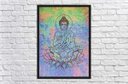 Ver imagem 3 de Quadro Decorativo Buda Budismo Religiosidade Chácras Decorações Com Moldura G13