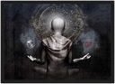 Ver imagem 1 de Quadro Decorativo Buda Budismo Religiosidade Chácras Decorações Com Moldura G14