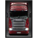 Ver imagem 1 de Quadro Decorativo Caminhão Salas Quartos Decorações Com Moldura G04