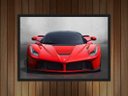 Ver imagem 4 de Quadro Decorativo Carros Ferrari Vermelha Salas Quartos Decorações Com Moldura G01