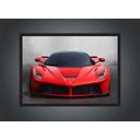 Ver imagem 2 de Quadro Decorativo Carros Ferrari Vermelha Salas Quartos Decorações Com Moldura G01