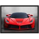 Ver imagem 1 de Quadro Decorativo Carros Ferrari Vermelha Salas Quartos Decorações Com Moldura G01