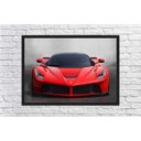 Ver imagem 3 de Quadro Decorativo Carros Ferrari Vermelha Salas Quartos Decorações Com Moldura G01