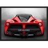 Quadro Decorativo Carros Ferrari Vermelha Salas Quartos Decorações Com Moldura G02 - 1