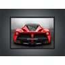 Quadro Decorativo Carros Ferrari Vermelha Salas Quartos Decorações Com Moldura G02 - 4