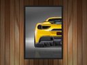 Ver imagem 2 de Quadro Decorativo Carros Ferrari Amarela Salas Quartos Decorações Com Moldura G01