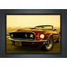 Quadro Decorativo Carros Mustang Salas Quartos Decorações Com Moldura G01 - 2