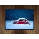 Ver imagem 4 de Quadro Decorativo Carros Vintage Fusca Salas Quartos Decorações Com Moldura G01