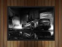 Ver imagem 4 de Quadro Decorativo Carros Ferrari Preto e Branco Salas Quartos Decorações Com Moldura