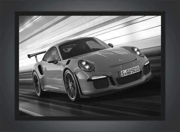 Quadro Porsche 911 Gt -- Br Artes