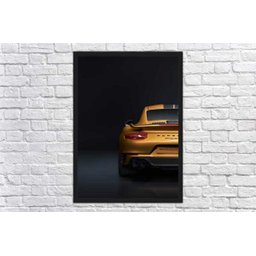Quadro Decorativo Carros Porsche Salas Quartos Decorações Com Moldura G04 - 4