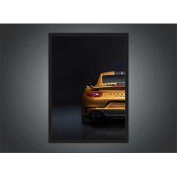 Quadro Decorativo Carros Porsche Salas Quartos Decorações Com Moldura G04 - 2