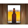 Quadro Decorativo Cerveja Bebidas Bares Churrasco Gourmet Salas Quartos Decorações Com Moldura G02 - 2