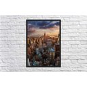 Ver imagem 2 de Quadro Decorativo Cidades Famosas New York Decorações Com Moldura G01