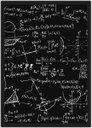 Ver imagem 1 de Quadro Decorativo Ciências Matemática Fórmulas Números Decorações Com Moldura G02