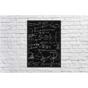 Ver imagem 4 de Quadro Decorativo Ciências Matemática Fórmulas Números Decorações Com Moldura G02