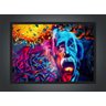 Quadro Decorativo Ciências Albert Einstein físico Químico Decorações Com Moldura G02 - 2