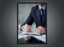 Ver imagem 2 de Quadro Decorativo Contabilidade Escritórios Contador Economia Decorações Com Moldura G01