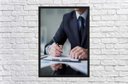 Ver imagem 4 de Quadro Decorativo Contabilidade Escritórios Contador Economia Decorações Com Moldura G01