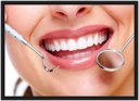 Ver imagem 1 de Quadro Decorativo Dentista Consultórios Odontologia Dentes Sorriso Decorações Com Moldura G05
