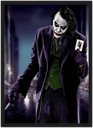 Ver imagem 1 de Quadro Decorativo Coringa Super Heróis Geek Salas Quartos Com Moldura Decorações 03