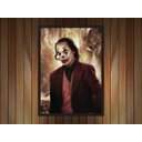 Ver imagem 2 de Quadro Decorativo Coringa Super Heróis Geek Salas Quartos Com Moldura Decorações 04